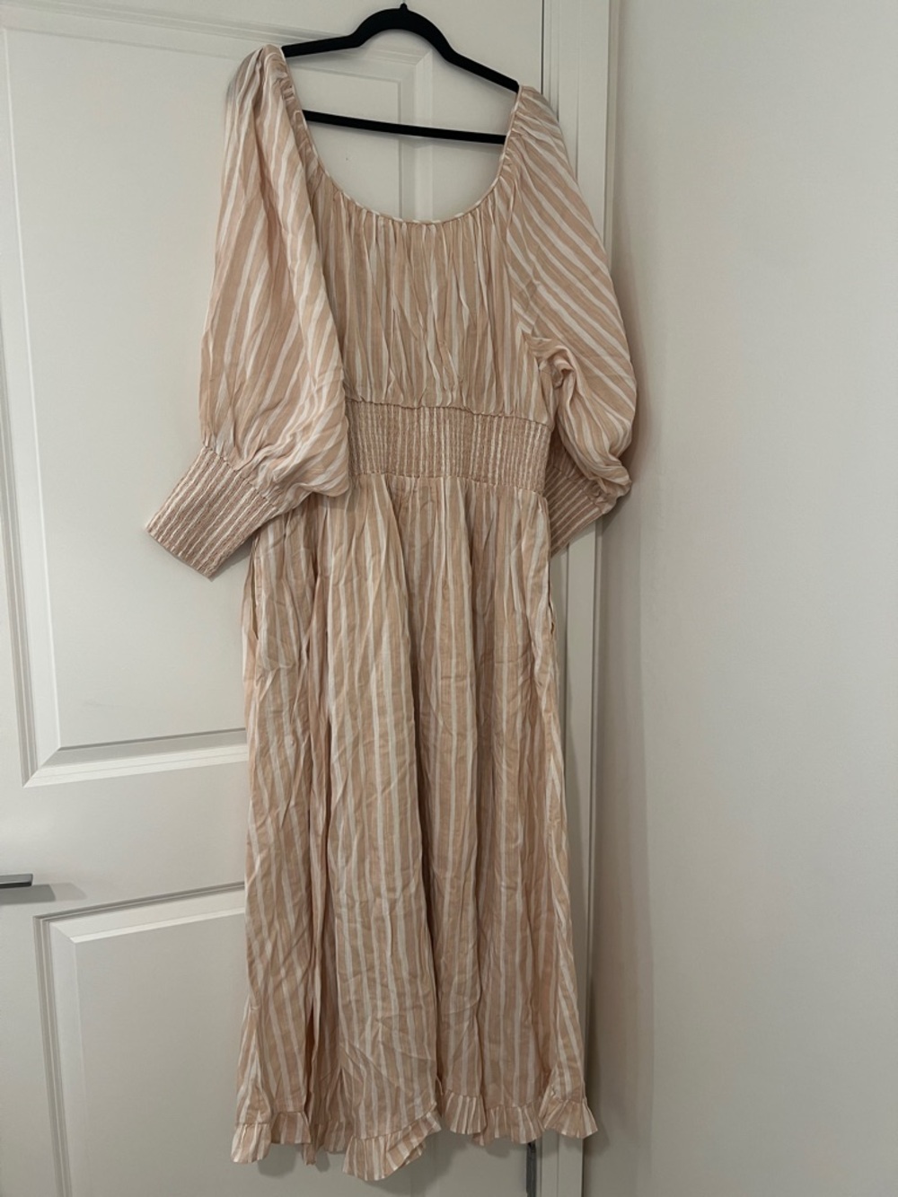 Anthropologie Stripe Dress, 2X - Picture 5 of 6